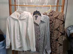 lot 12 image: Limited London Paris New York Womens Blouses 3 Pieces Size L