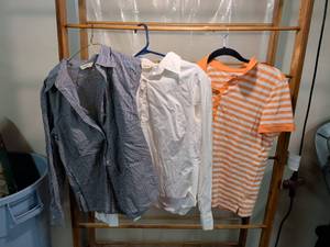 lot 13 image: Eddie Bauer Childrens Clothing Lot 3 Items Checkered Striped Size L