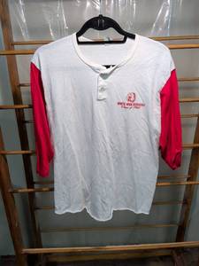 lot 31 image: North High Redskins Class of 1960 Henley Shirt Adult XL