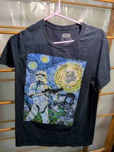 lot 49 image: Star Wars Stormtrooper Graphic T-Shirt Size M