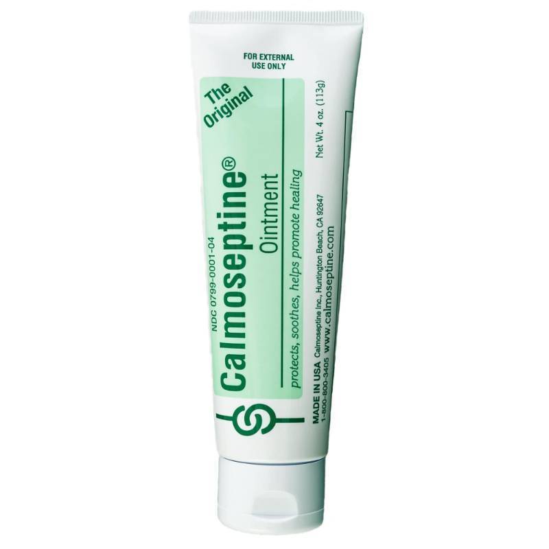 lot 73863 image: Calmoseptine Moisture Barrier Skin Ointment - 4 oz, Pack of 2 - Retail $18