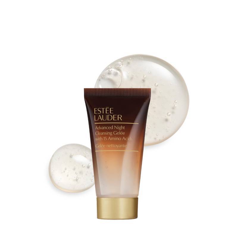lot 74010 image: Est�e Lauder Advanced Night Cleansing Gel�e Foaming Face Wash Cleanser with 15 Amino Acids  Deep Pore Cleanser, Travel Size, 1 Fl Oz - Retail $12