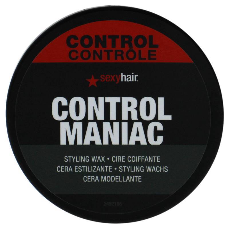 lot 64592 image: SexyHair Style Control Maniac Styling Wax, 2.5 Oz  Provides Definition  Long Lasting Shapes and Styles  Adds Shine - Retail $22