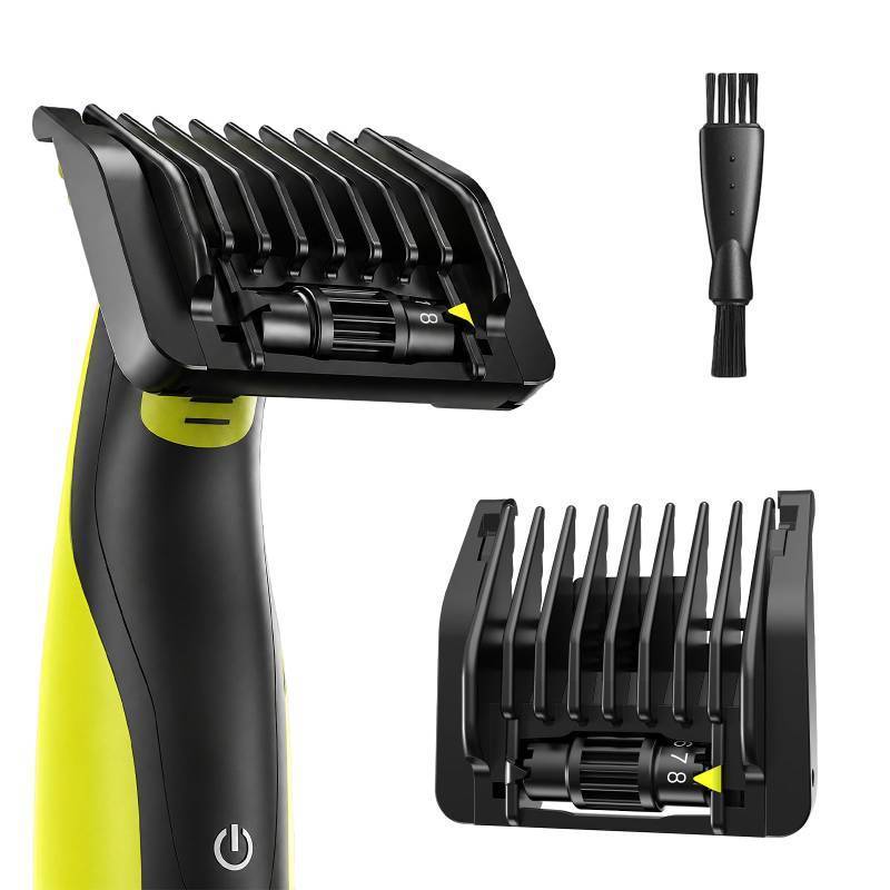 lot 64631 image: 8-in-1 Adjustable Guide Comb for Hybrid Electric O-blade Trimmer - Retail $10