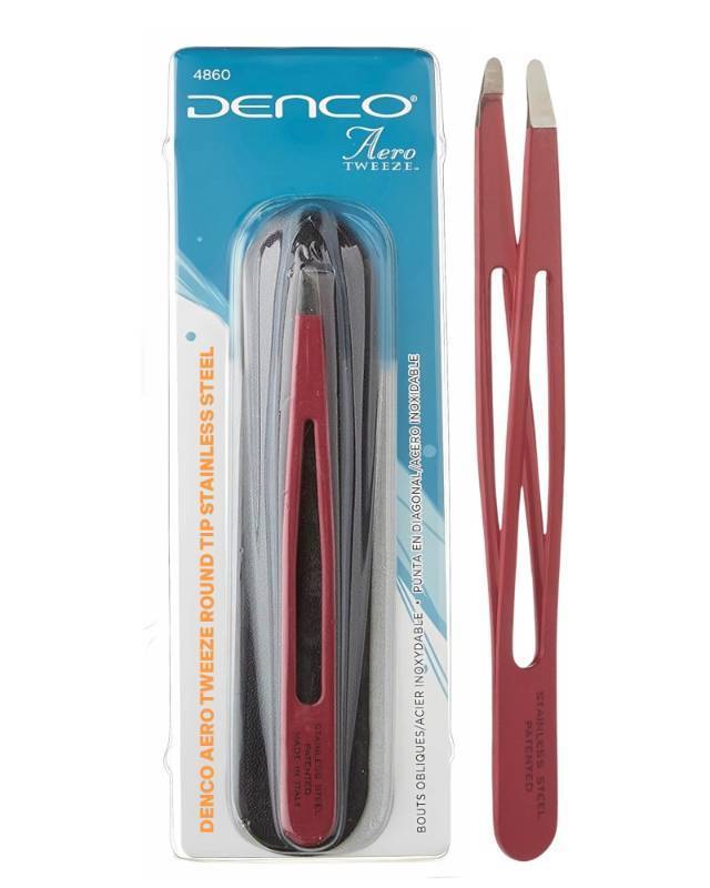 lot 64656 image: Denco Accents Aero Tweeze Round Tip, Assorted Colors,1 Count (Pack of 1) - Retail $20