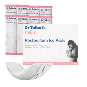 lot 39432 image: Dr. Talbots Mom Postpartum Ice Pads for Pain Relief - 8-Pack - 2-in-1 Absorbent Postpartum Pads for Women After Birth - Retail $18