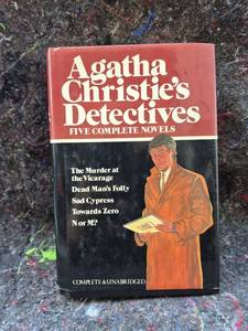 lot 106 image: Agatha Christies Detectives Five Complete Novels Hardcover