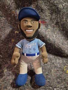 lot 71 image: Kansas City Royals CAIN #6  Doll Figure