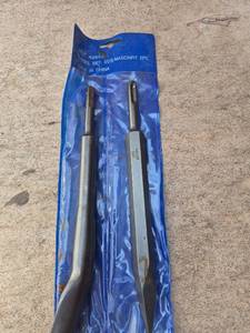 lot 307 image: SDS Masonry Chisel Set 2PC SKU 42652