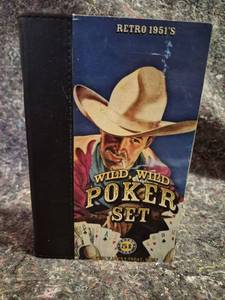 lot 401 image: Retro 1951s Wild Wild Poker Set