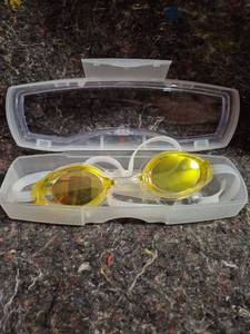 lot 436 image: Raceone by Swimline Swimming Goggles Yellow Lens