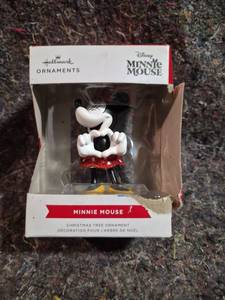 lot 565 image: Hallmark Ornaments Disney Minnie Mouse Christmas Tree Ornament