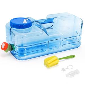 lot 1001 image: Dicunoy 2.6 Gallon Portable Water Container with Spigot