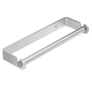 lot 1883 image: PEDORUBY Under Cabinet Paper Towel Holder, Adhesive or Drill Mount Paper Towel Holder, Wall Mount Paper Towel Holders for Kitchen or Bathroom (Silver)