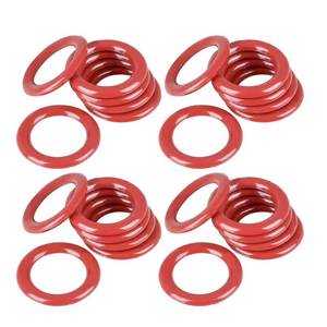 lot 2342 image: Gamie Plastic Carnival Rings - 24 Pack of 2.5 Inch Rings for Ring Toss