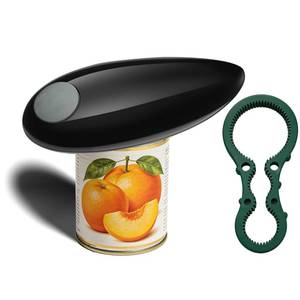 lot 2372 image: Electric Can Opener, One Touch Can Opener Electric Fits all Can Sizes