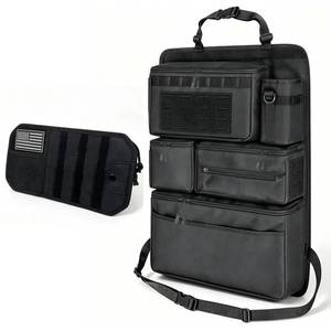 lot 2397 image: WUYIZHEHAO 2-in-1 Car Organizer Kit �� Seat Back  Visor MOLLE Pouches