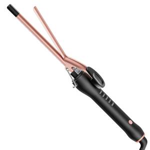 lot 2415 image: HCAH 38 Inch Small Barrel Curling Iron for Short & Long Hair, Dual Voltage