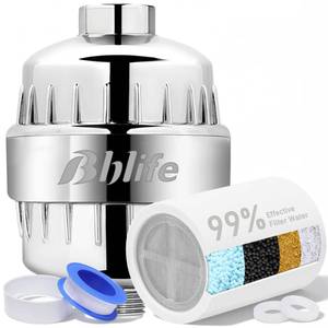 lot 2425 image: BBLIFE Shower Filter for Hard Water with NSF Certified KDF Filter Media