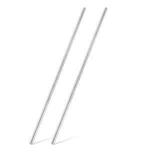 lot 6000 image: MECCANIXITY 316 Stainless Steel Rod 532(4mm) 5.91(150mm) Length, Solid Steel Round Bar Metal Shaft Rods Lathe Bar Stock for Industrial DIY Project and Metal Working, Pack of 2