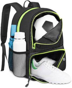 lot 7369 image: YOREPEK Soccer Backpack, Soccer Bag with Ball Holder and Shoe Compartment