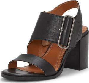 lot 7947 image: Lucky Brand Womens Darnah Stacked Heel Sandal, Black, 7