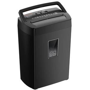 lot 7989 image: Bonsaii 12-Sheet Cross Cut Paper Shredder, 5.5 Gal Home Office Heavy Duty Shredder for Paper, Credit Card, Mail, Staples, with Transparent Window, High Security Level P-4 (C275-A)