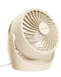 lot 8354 image: Gaiatop Desk Fan, 5-Inch Portable Electric Table Desktop Air Circulator Fan