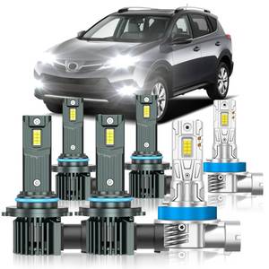 lot 8401 image: ZSTOPCL Compatible with Toyota RAV4 2013-2015 Fog Bulbs, Pack of 6