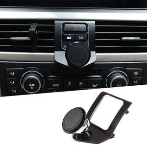 lot 8415 image: LLKUANG 360-Degree Rotary Cell Phone Holder Mobile Phone Mount for BMW 3 Series E90 E91 E92 E93 2005-2010 2011 2012(Aluminium Alloy)