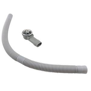 lot 10022 image: ZCZQC 1Set Sink Thickening Overflow Pipe 3.3CM Round Overflow 45CM Long Pipe Sink Overflow Fittings Overflow Extension Side Leakage Pipe Overflow Pipe Extension Sink For Stainless Steel Kitchen Sinks