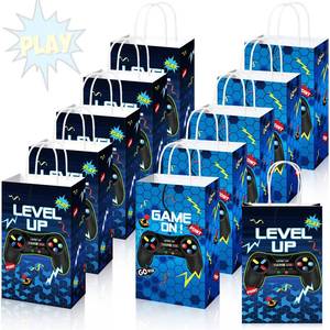 lot 10036 image: Saypacck 30 Pcs Video Game Party Gift Bags Gamer Theme Party Supply,Blue