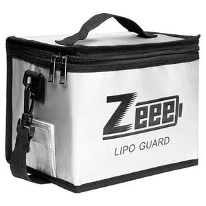 lot 10062 image: Zeee Fireproof Explosionproof Lipo Bag Battery Storage(8.46 x 6.5 x 5.71in)