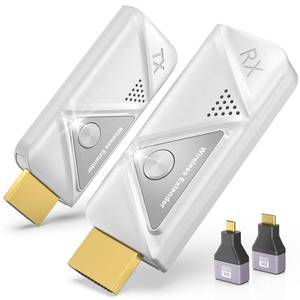 lot 10077 image: EVATEK Wireless HDMI Transmitter and Receiver, Plug&Play Wireless Extender