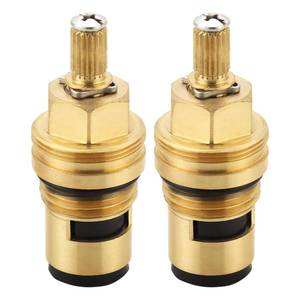 lot 12194 image: Faucet Cartridges for Grohe 45882000 45883000, 12�� Cold Hot Ceramic Cartridge, 2-Hole installation faucet ceramic cartridge Replacement Assembly (4588200045883000)