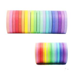 lot 12203 image: VIVIQUEN Washi Tape Set 40 Rolls Masking Tape Pack Colorful Decorative Thin Tapes Fit DIY Scrapbooking Crafts Gift Wrapping Tapes(5MM and 3MM Wide)