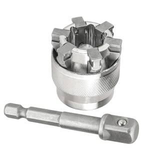 lot 12209 image: YAKAMOZ 2Pcs Adjustable Universal Socket Wrench Tool Set