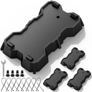 lot 13842 image: Kohree 4 Pack RV Stabilizer Jack Pads for 8.75-9.5 Length Stabilizer Jack