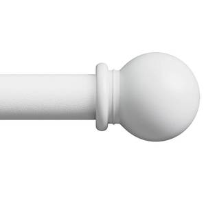 lot 13858 image: White Long Curtain Rod for Windows 66 to 120 Inch, Splicing 58 Heavy Duty Curtain Rod for Outdoor Patio, Sliding Glass Door, Adjustable Drapery Rod Set with Brackets, Matte White