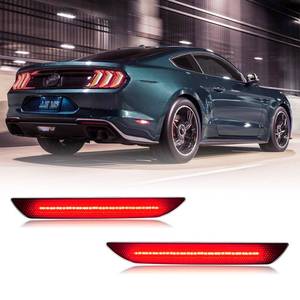 lot 14205 image: LDETXY LED Rear Side Marker Lights for Ford Mustang 2015 Accessories, 2PCS