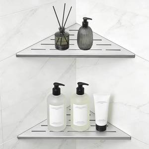 lot 14235 image: YAOYAO LAND Corner Shower Shelf, 10, 2 Pack