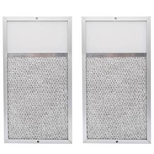 lot 14236 image: R610027 Range Hood Grease Filter Replacement with Light Lens 2 Pcs