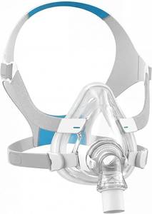 lot 14240 image: CPAP Mask, Full Face CPAP Masks with Headgear, Replacement Frame System for AirFit F20, Full Cover Assembly Set, Includes Elbow and Cushion, Medium