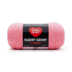 lot 14248 image: RED HEART E302 Super Saver Jumbo Yarn, Perfect Pink, 10.5 x 5 x 5