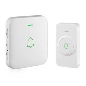 lot 14252 image: AVANTEK Wireless Doorbell, 1000 ft Range, 1 Button  1 Receiver, CW-11