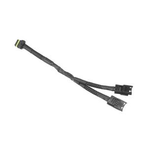 lot 14298 image: Partuto Car Bus EFI Y Splitter Cable 558-465 for Terminator x for Sniper EFI System for Dominator TERMX-Y-6 Can Bus Y-Splitter Harness 1 to 2 Converter Nylon Braided Tube Replacement