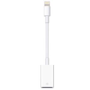 lot 14299 image: WORLDBOYU Lightning to USB Camera Adapter, 8-Pin OTG Cable Adapter for Select iPhone and iPad Models with 8-Pin Port, Supports Camera, External Card Reader, USB Flash Drive, MIDI Keyboard, White