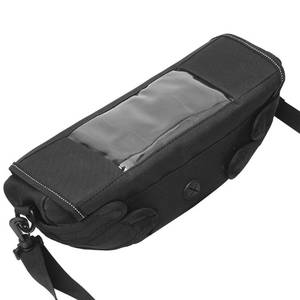 lot 14304 image: H RUO Waterproof Handlebar Storage Bag Motorcycle Bike Handle Bar Bag with Phone Pouch Compatible with bmw F750GS F850GS R1200GS R1250R Triumph Tiger 800 1200 Honda Yamaha Suzuki Kawasaki Versys 650