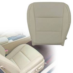 lot 14306 image: AOUTTUOA Car Seat Cover for Lexus ES350 ES300h 2013-2018 Front Driver Side Bottom Perforated Microfiber Leather Light Tan Seat Cushion Replacement Waterproof Seat Protector for XV60 Luxury Sedan