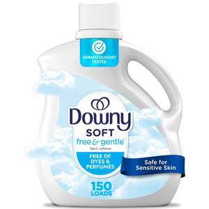 lot 17786 image: Downy Free & Gentle Liquid Fabric Softener 111 fl oz